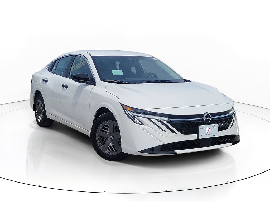 White (Fresh Powder) 2026 Nissan Sentra Sedan Front-Wheel Drive Continuously Variable Transmission