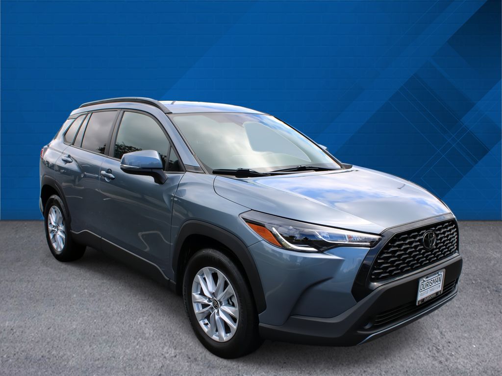 Celestite 2023 Toyota Corolla Cross LE AWD SUV / Crossover All-Wheel Drive Continuously Variable Transmission