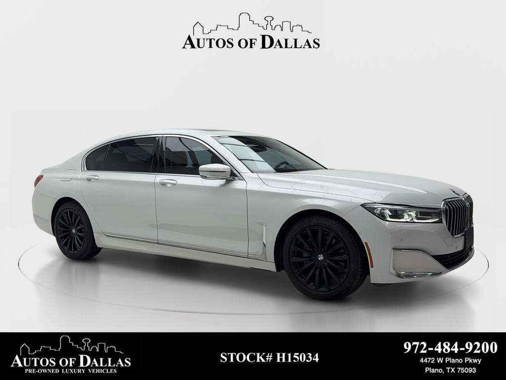 Mineral White Metallic 2022 BMW 7 Series Sedan All-Wheel Drive 8-Speed Automatic