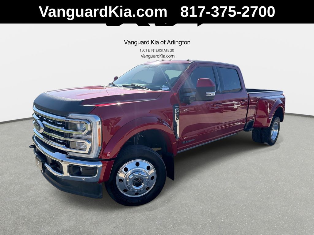Red Metallic 2023 Ford F-450 Super Duty Pickup Truck Four-Wheel Drive Automatic