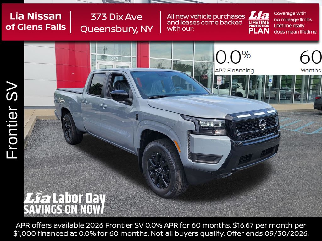 2026 Nissan Frontier Gris (Boulder Gray Pearl) Camioneta Todo terreno 9 velocidades Automática marcha alta