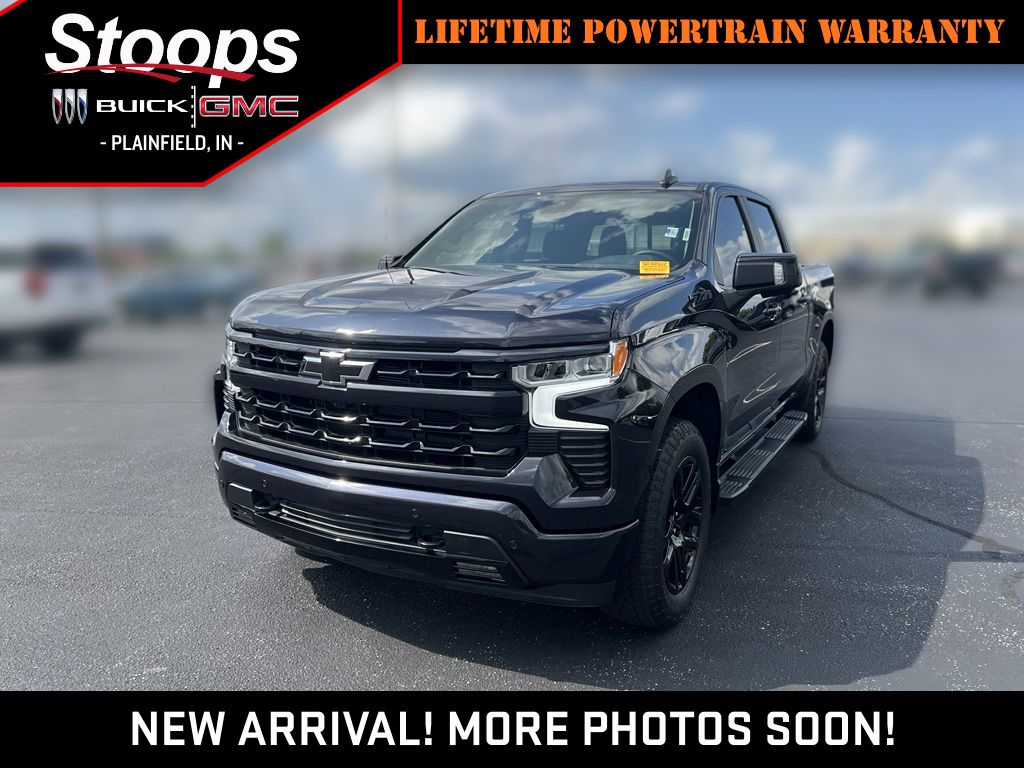 Dark Ash Metallic 2024 Chevrolet Silverado 1500 Pickup Truck Four-Wheel Drive Automatic