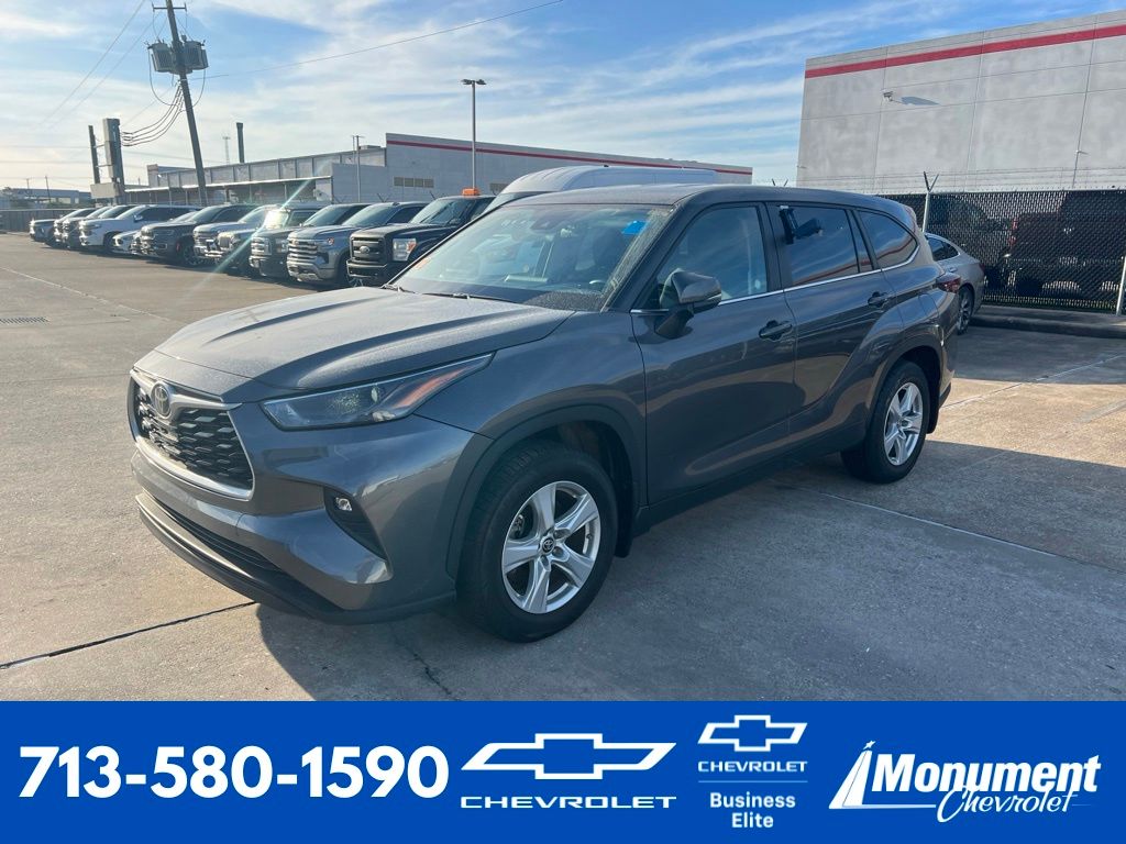 2024 Toyota Highlander LE Gray at Joe Myers Mazda Kia