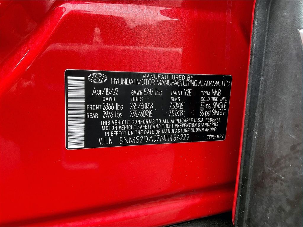 2022 Hyundai Santa Fe — photo 34