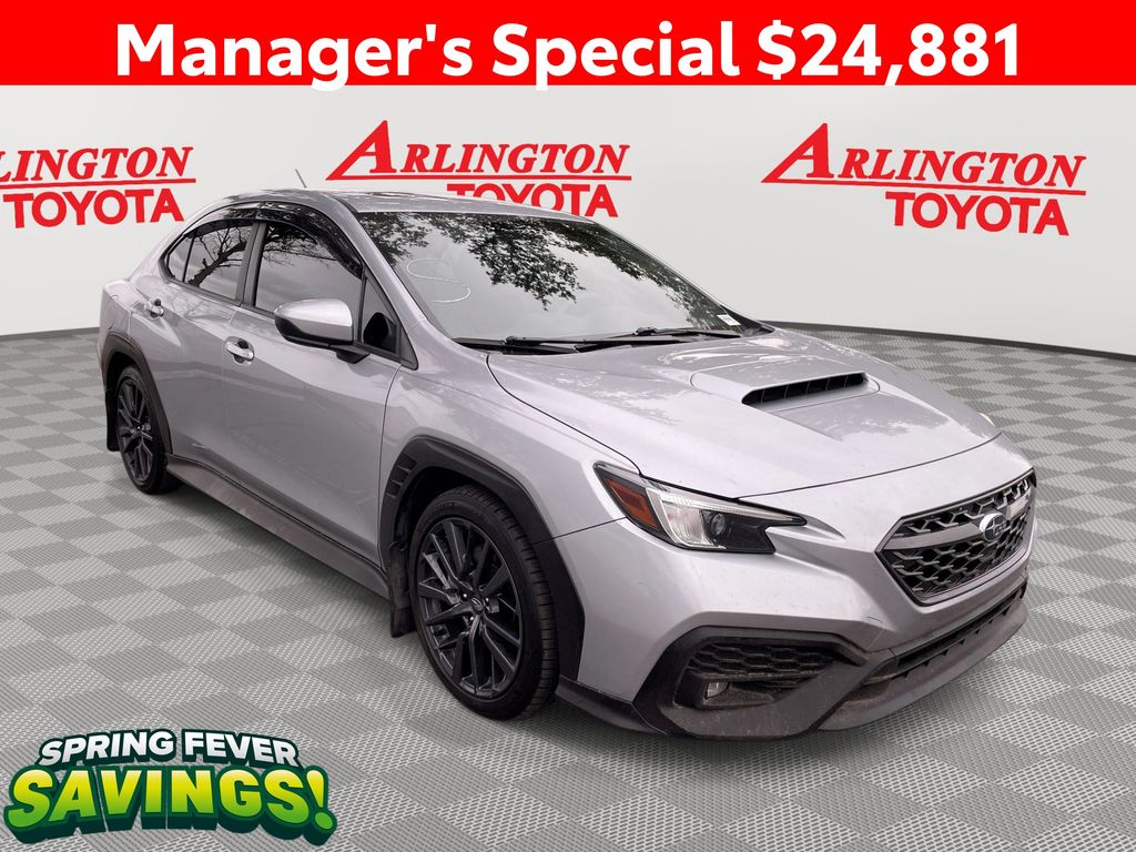Ice Silver Metallic 2024 Subaru WRX Premium AWD Sedan All-Wheel Drive 6-Speed Manual