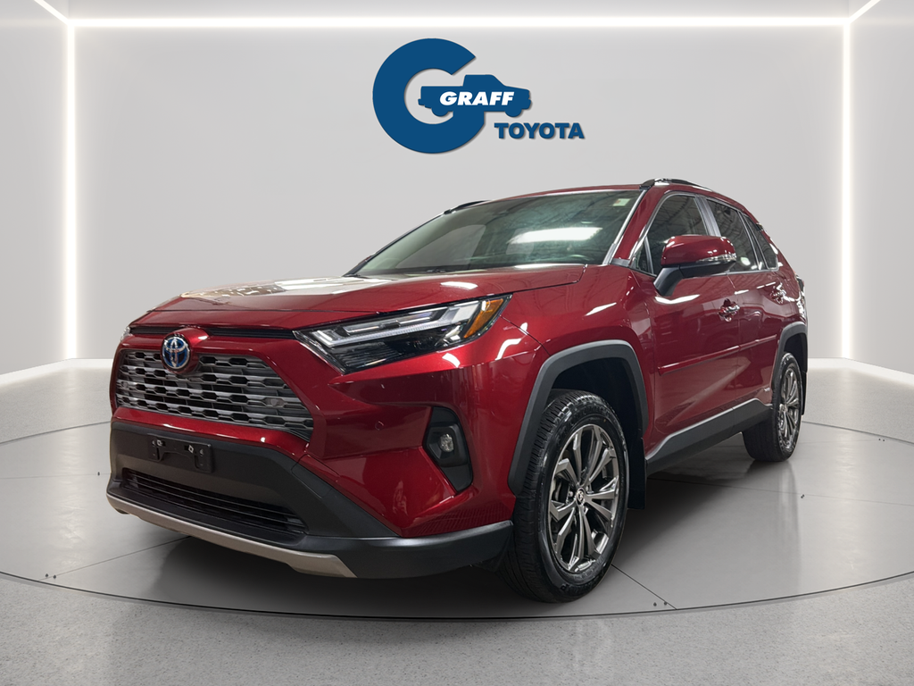 Red (Ruby Flare Pearl) 2024 Toyota RAV4 Hybrid Limited AWD SUV / Crossover All-Wheel Drive Continuously Variable Transmission