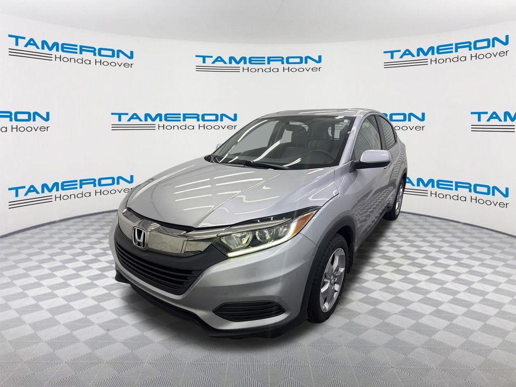 Silver 2021 Honda HR-V SUV / Crossover Front-Wheel Drive Continuously Variable Transmission
