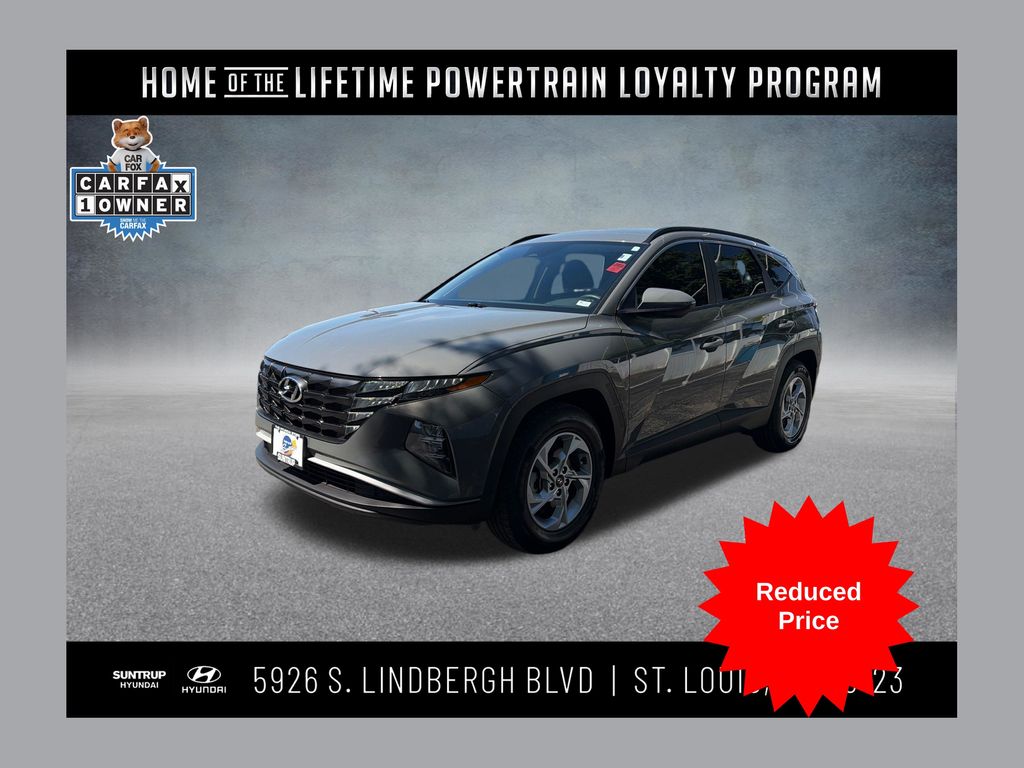 Hampton Gray 2024 Hyundai Tucson SUV / Crossover Front-Wheel Drive 8-Speed Automatic