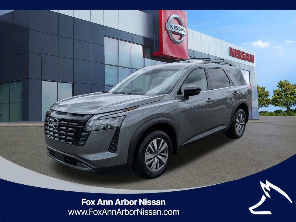 Gray (Gun Metallic) 2026 Nissan Pathfinder SL 4WD SUV / Crossover All-Wheel Drive 9-Speed Automatic