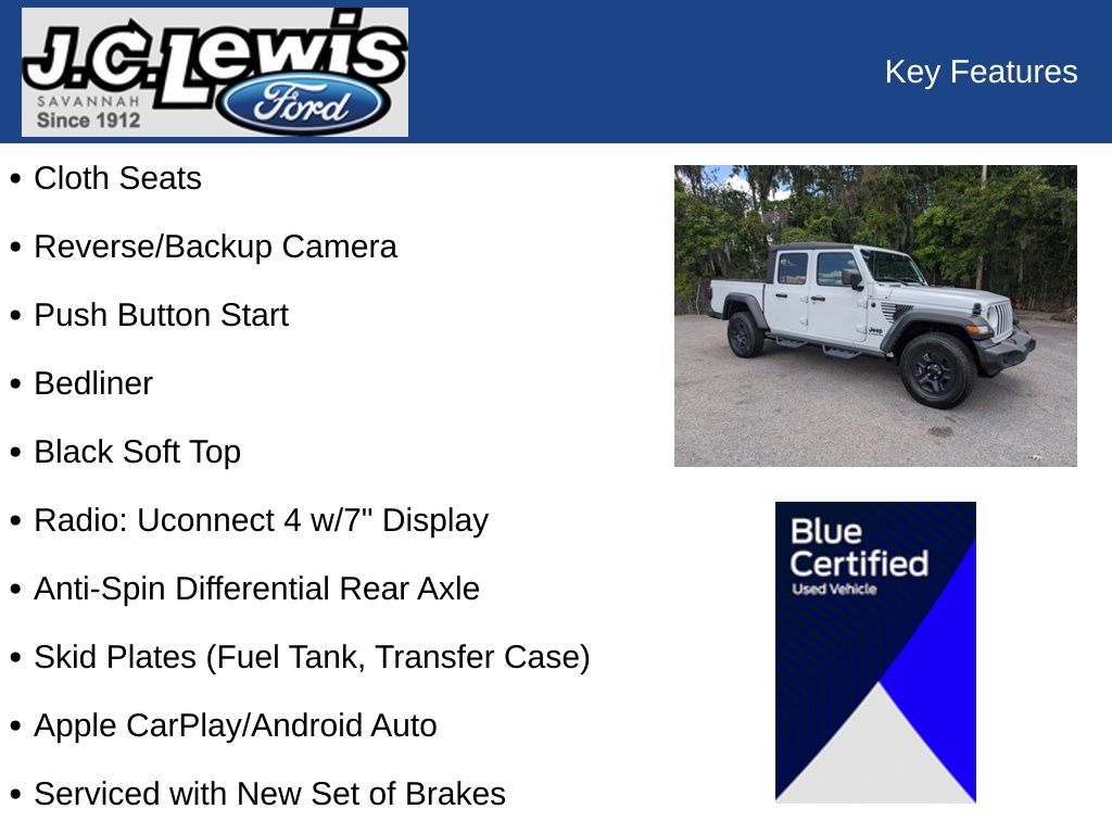 2022 Jeep Gladiator Sport 4x4