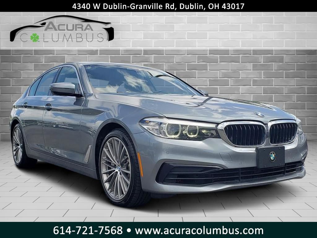 Bluestone Metallic 2019 BMW 5 Series 540i xDrive Sedan AWD Sedan All-Wheel Drive 8-Speed Automatic