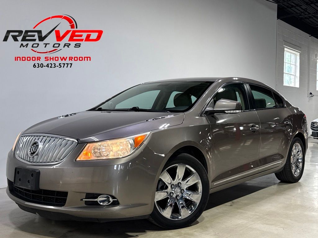 Gray (Mocha Steel Metallic) 2010 Buick LaCrosse Sedan Front-Wheel Drive 6-Speed Automatic Overdrive