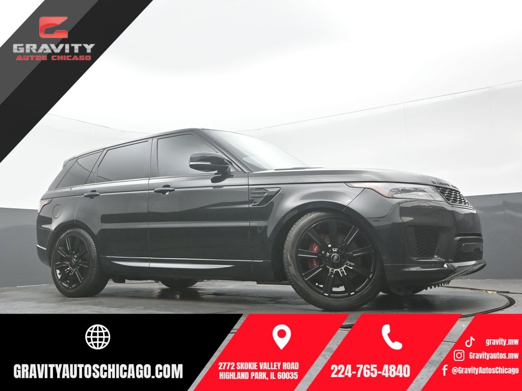 Santorini Black Metallic 2022 Land Rover Range Rover Sport HST AWD SUV / Crossover All-Wheel Drive 8-Speed Automatic