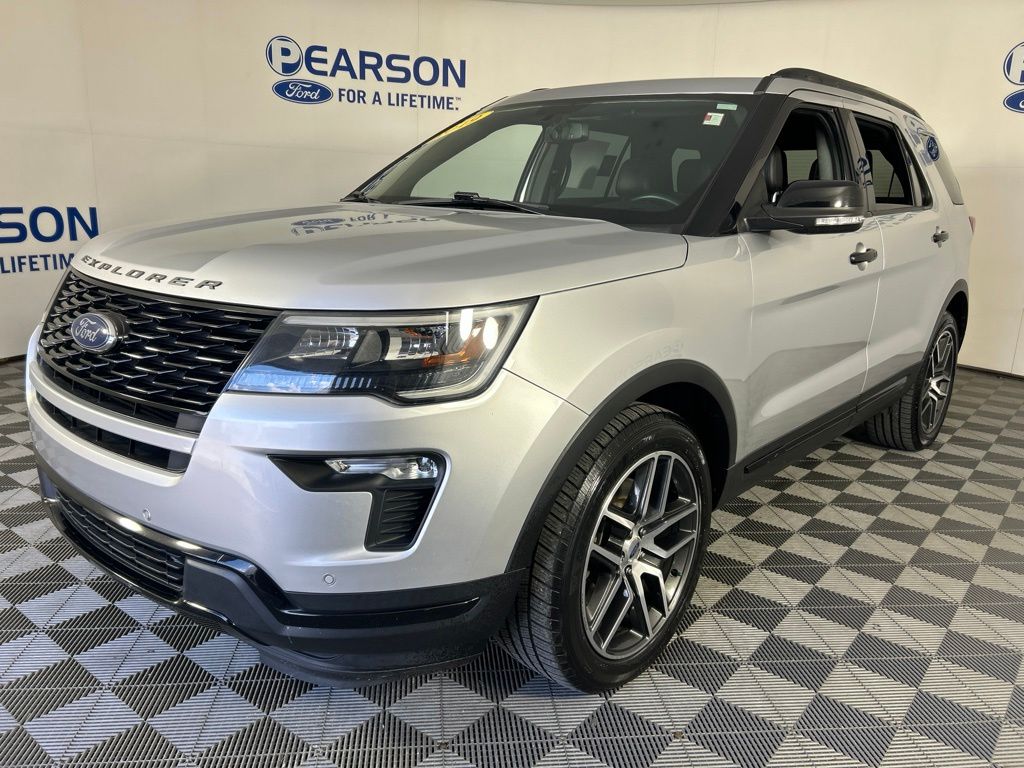 Ingot Silver 2019 Ford Explorer SUV / Crossover All-Wheel Drive 6-Speed Automatic