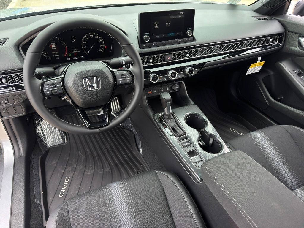 2026 Honda Civic Sport Silver at Emmons Autoplex