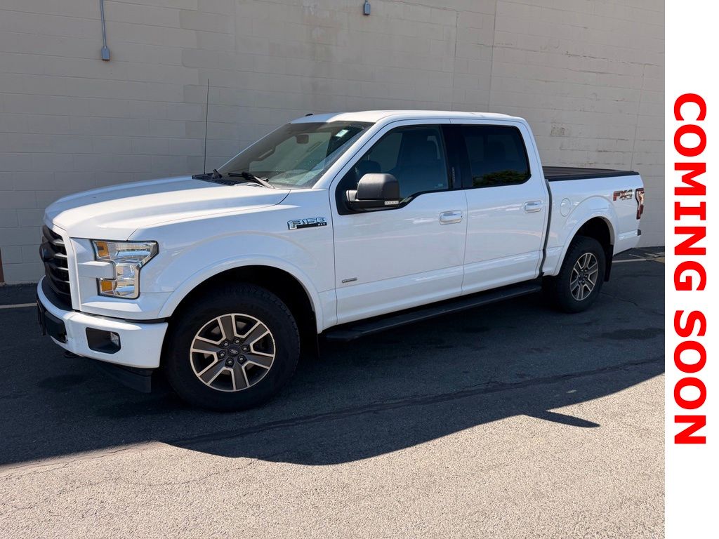 Oxford White 2017 Ford F-150 XLT SuperCrew 4WD Pickup Truck Four-Wheel Drive Automatic