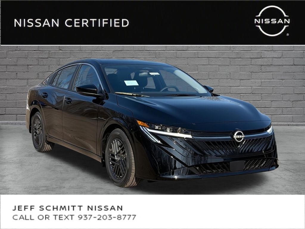 Super Black 2026 Nissan Sentra Sedan Front-Wheel Drive Continuously Variable Transmission