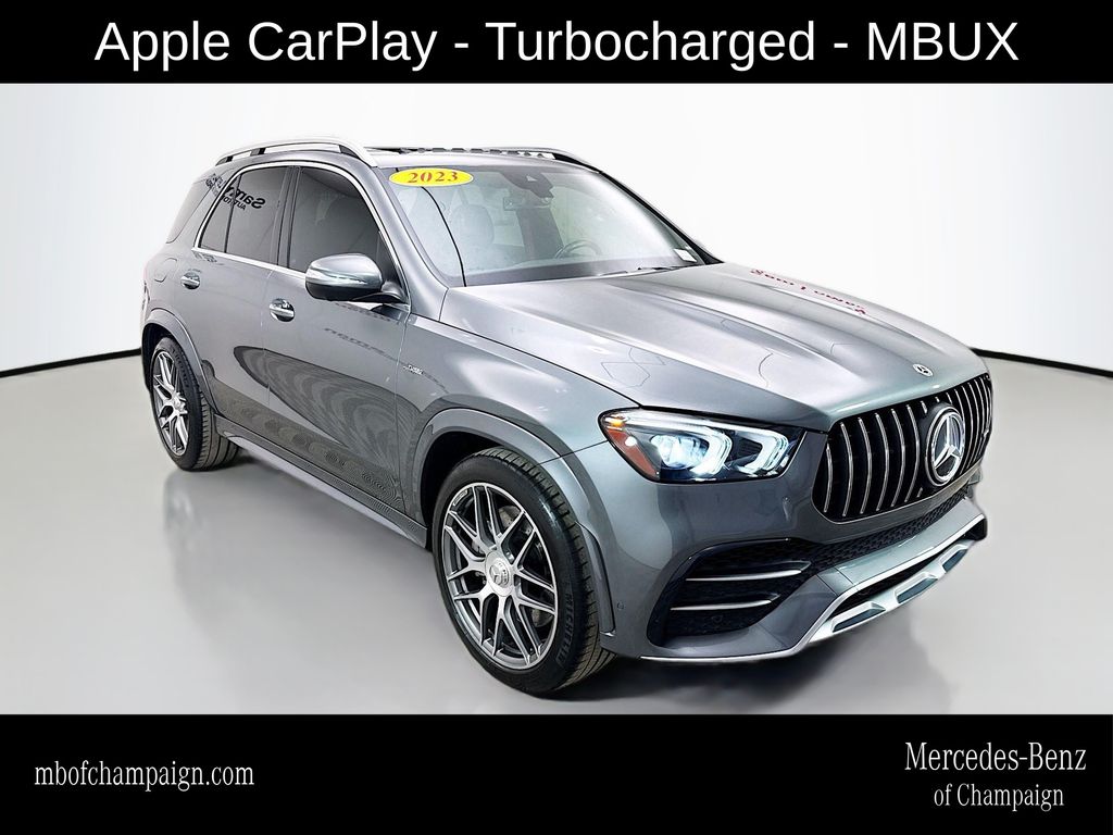 Selenite Gray Metallic 2023 Mercedes-Benz GLE AMG GLE 53 4MATIC+ SUV / Crossover All-Wheel Drive 9-Speed Automatic