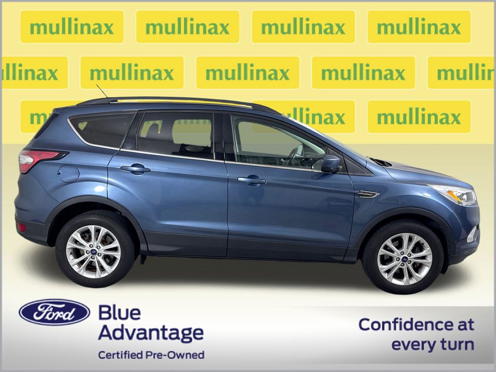 Certified Used 2018 Blue Ford SEL image 2
