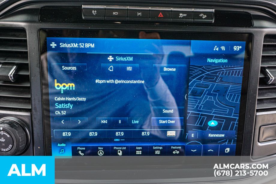 Used 2021 Gray Ford Lariat image 38