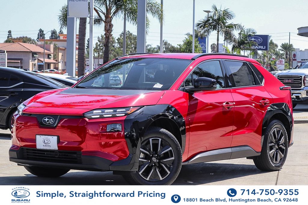 Red Pearl 2026 Subaru Solterra SUV / Crossover All-Wheel Drive 1-Speed Automatic