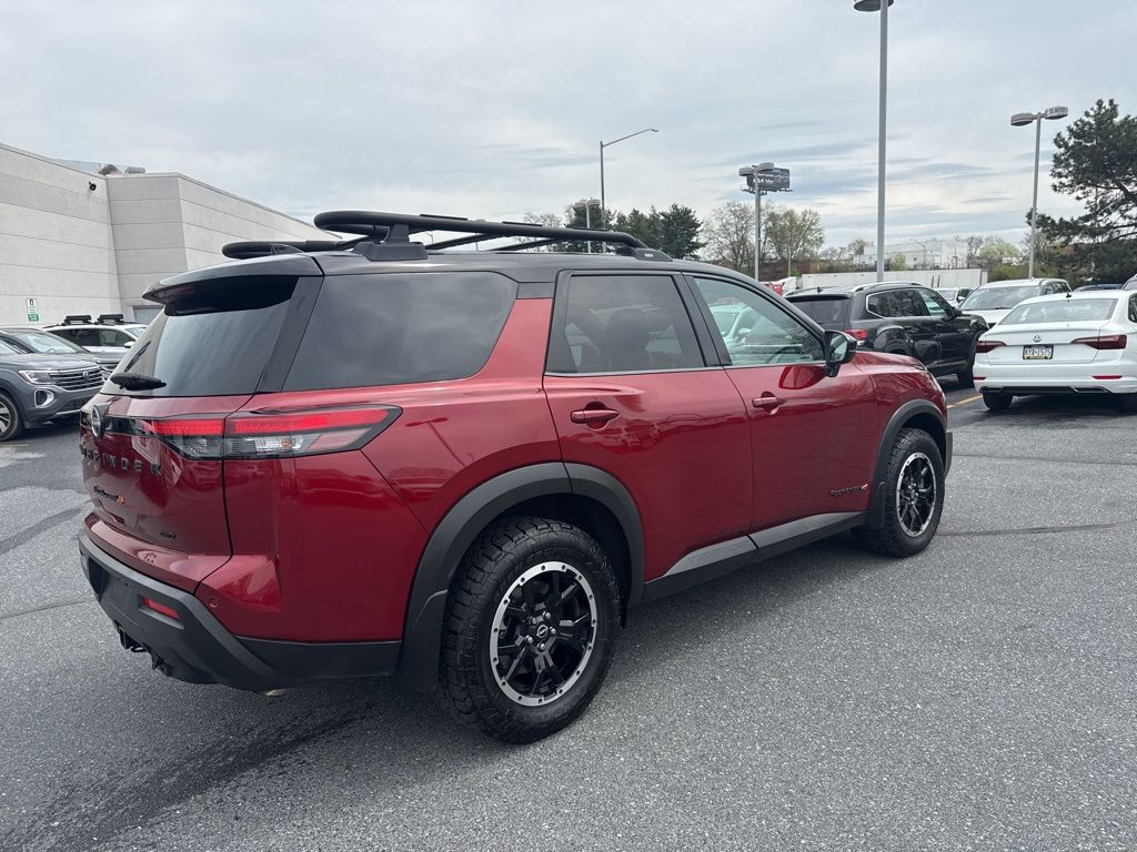 2024 Nissan Pathfinder Rock Creek Red at South Hills Kia