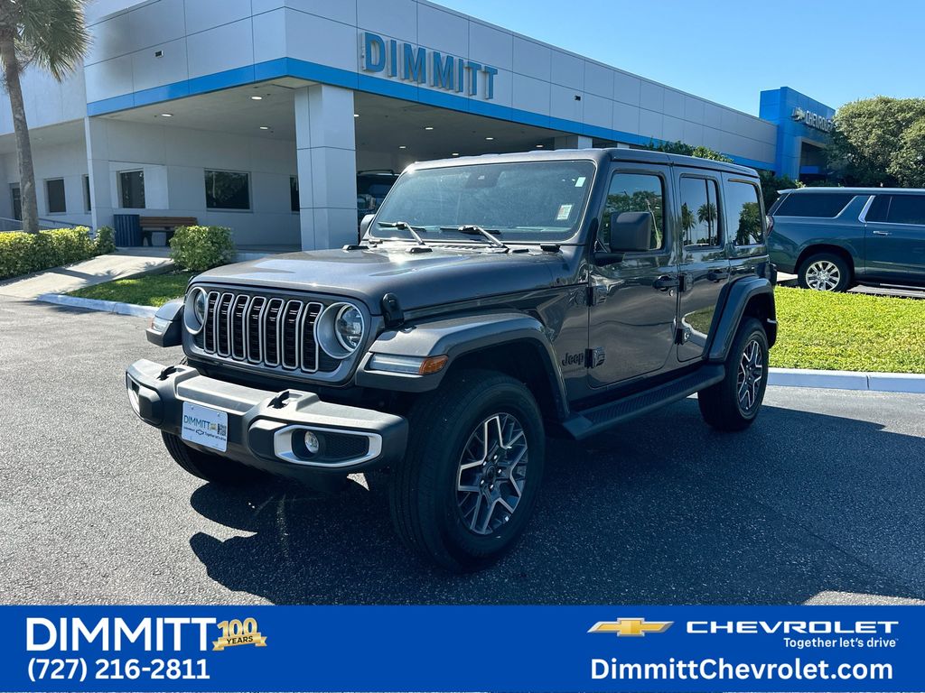 Gray (Granite Crystal Metallic Clearcoat) 2025 Jeep Wrangler SUV / Crossover Four-Wheel Drive 8-Speed Automatic