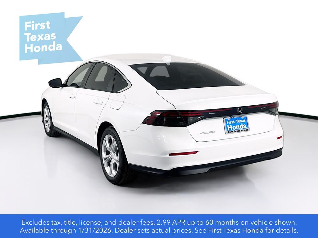 New Car 2025 Honda Accord  Lx For Sale Under $30,000 In Austin, Texas