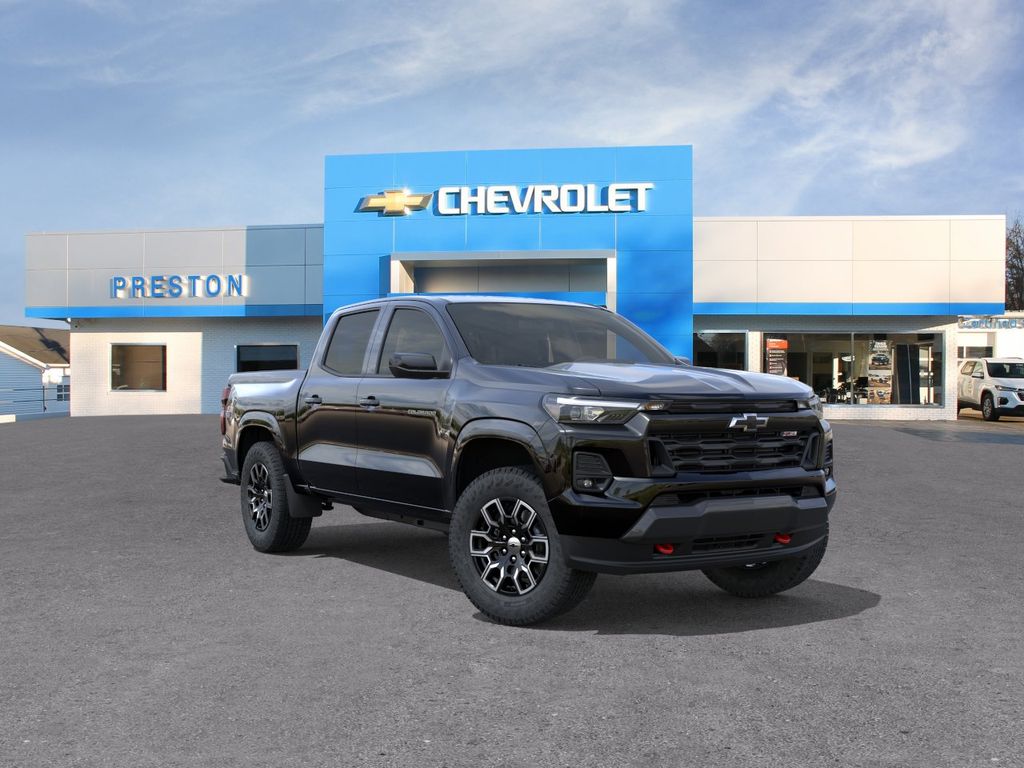 Black 2026 Chevrolet Colorado Pickup Truck Four-Wheel Drive 8-Speed Automatic