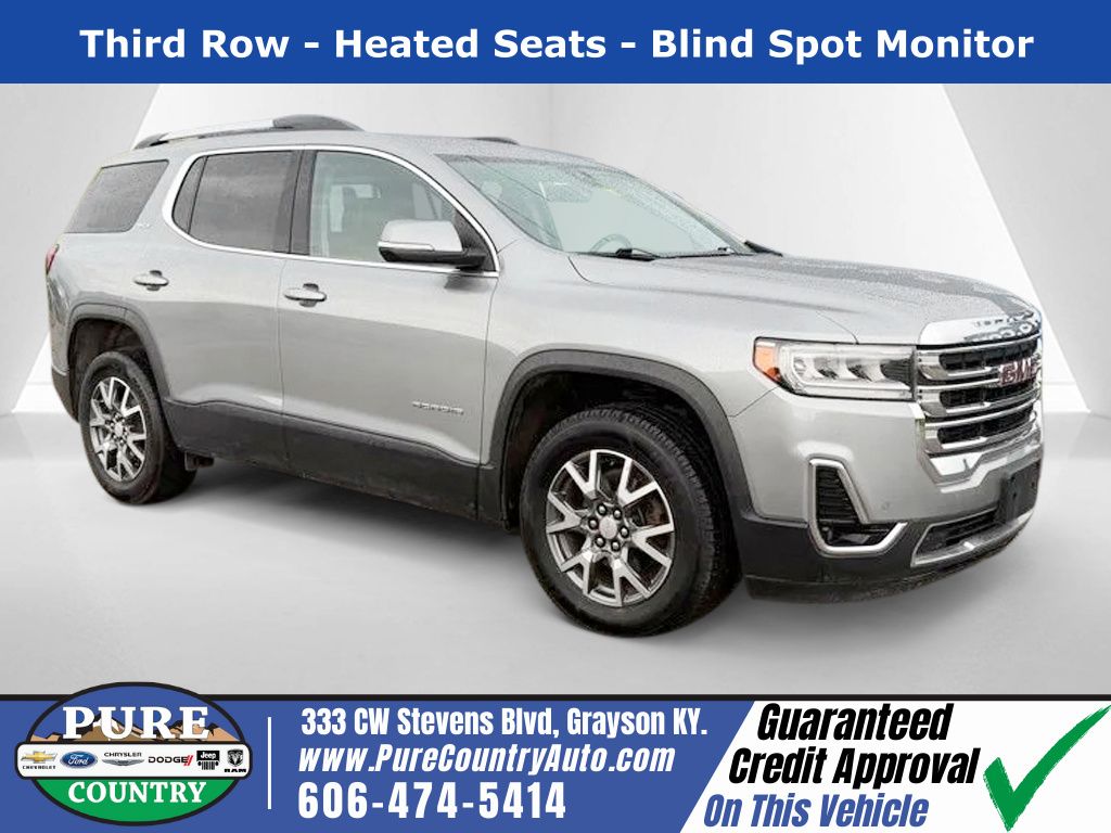 Sterling Metallic 2023 GMC Acadia SLT AWD SUV / Crossover Four-Wheel Drive 9-Speed Automatic