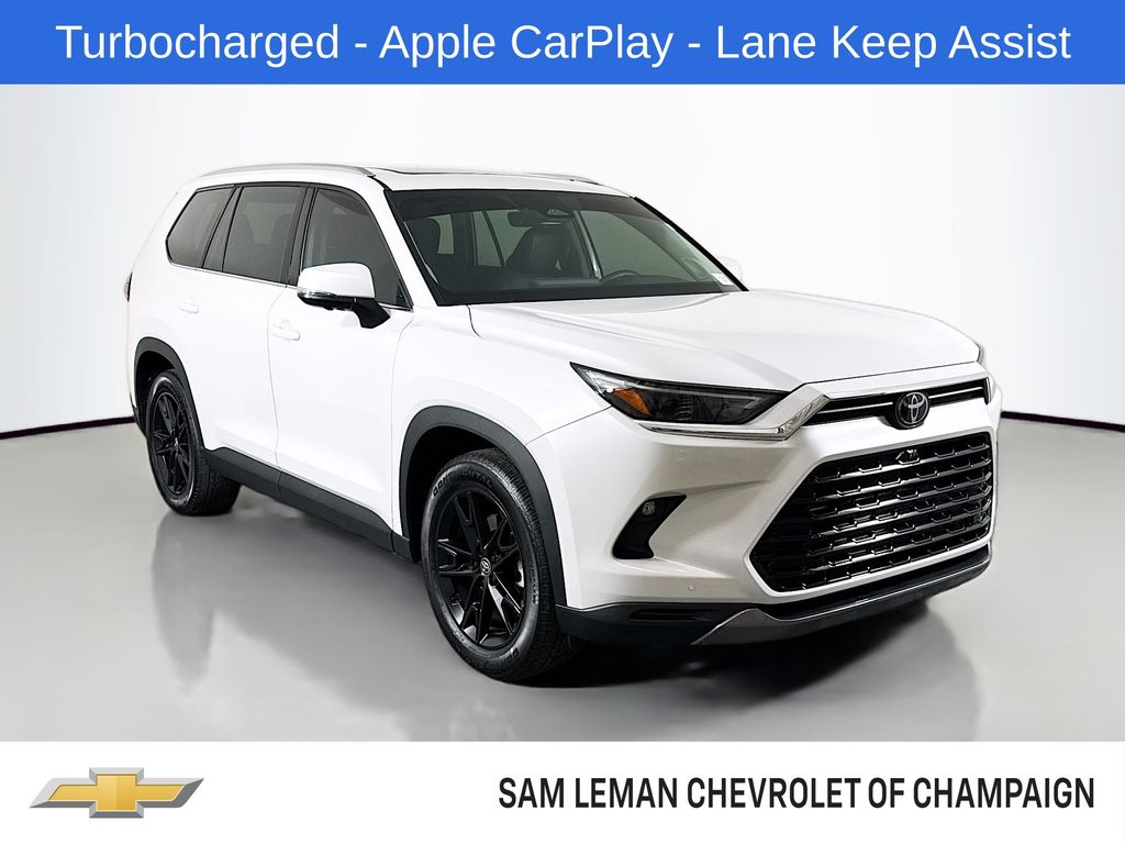 White 2025 Toyota Grand Highlander Limited AWD SUV / Crossover All-Wheel Drive 8-Speed Automatic