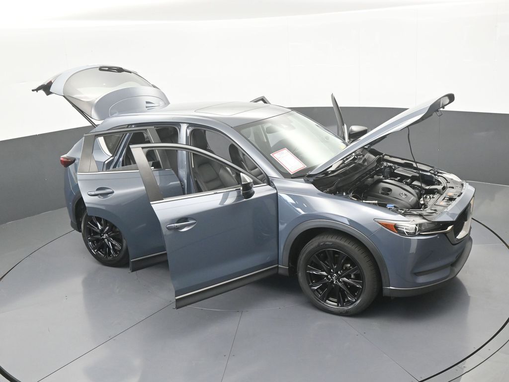 Used 2021 Polymetal Gray Mazda Carbon Edition image 73