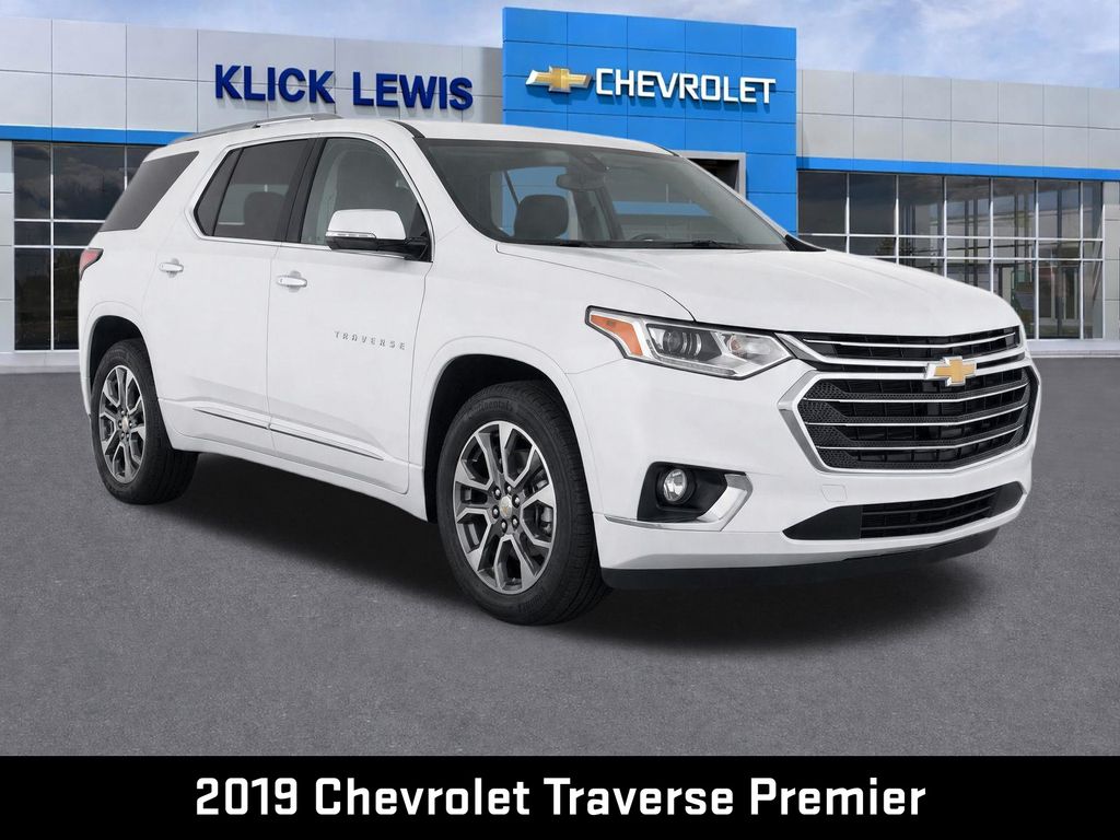 2019 Chevrolet Traverse Premier White at Carlisle Cadillac Buick GMC