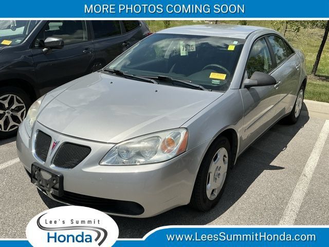 Liquid Silver Metallic 2007 Pontiac G6 Sedan 4-Speed Automatic Overdrive