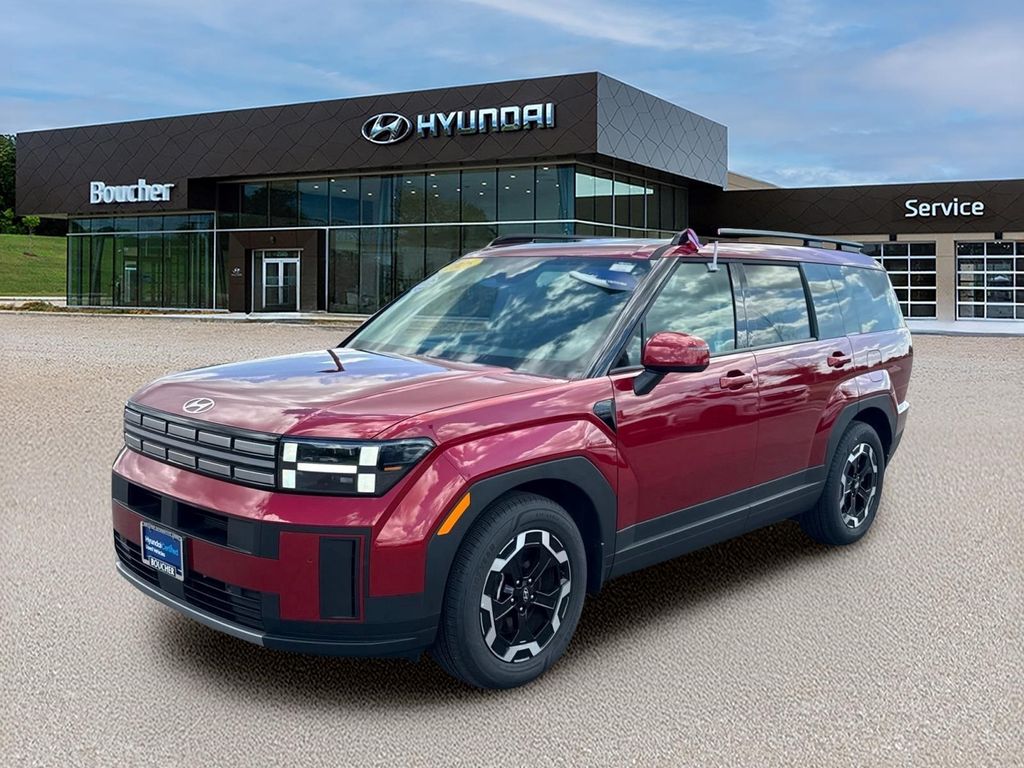 Ultimate Red 2026 Hyundai Santa Fe SUV / Crossover All-Wheel Drive 8-Speed Automatic