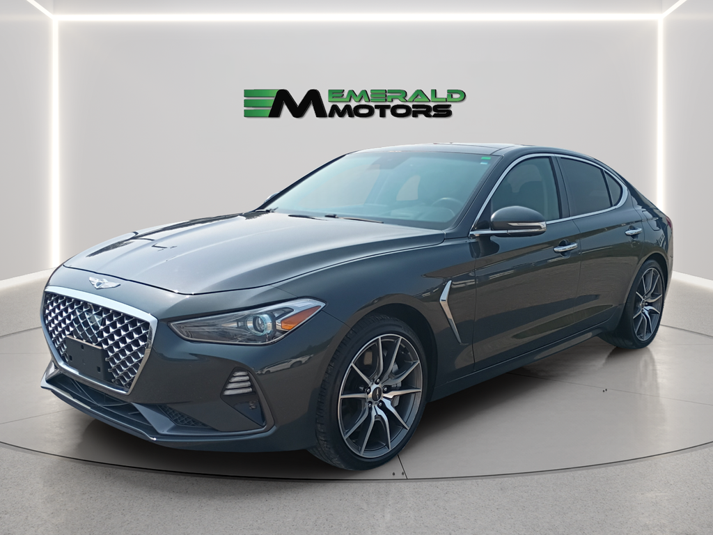 Black Forest Green 2020 Genesis G70 Sedan Rear-Wheel Drive 8-Speed Automatic
