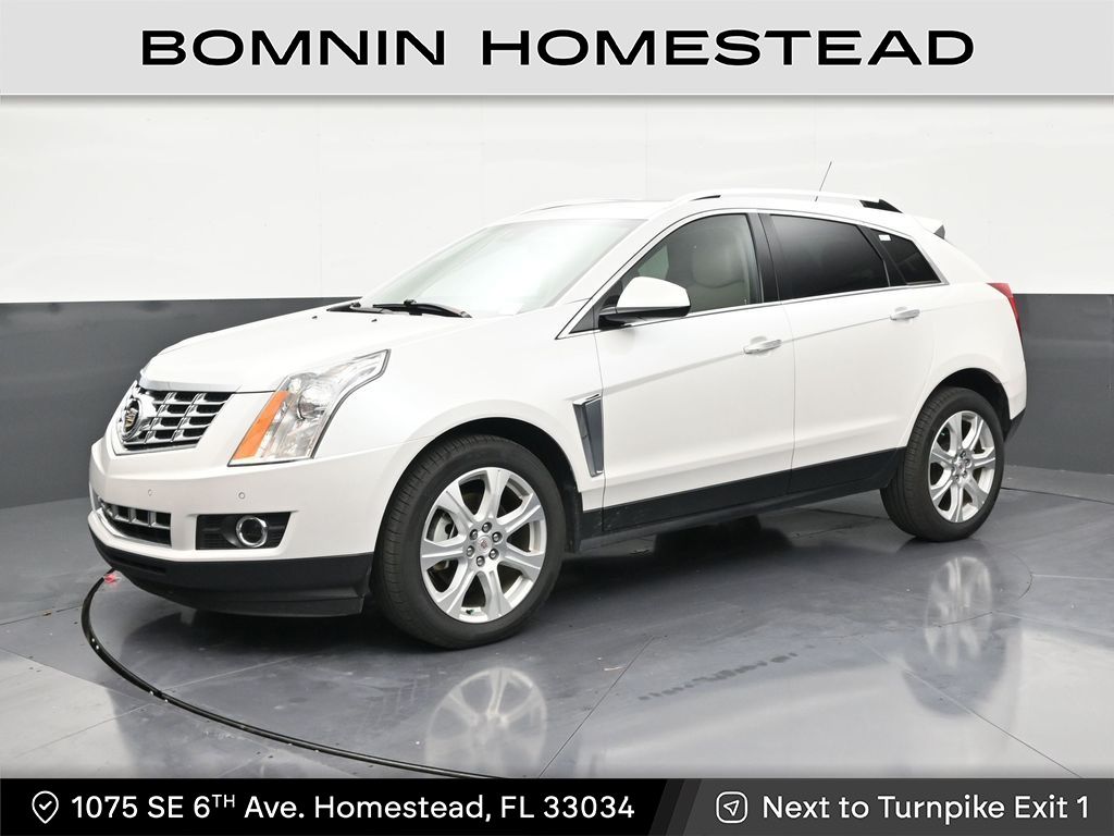 Gray (Platinum Ice Tricoat) 2015 Cadillac SRX SUV / Crossover All-Wheel Drive 6-Speed Automatic