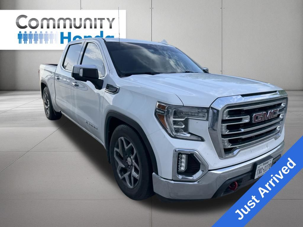 2019 GMC Sierra 1500 SLT White at Wharton Chevrolet GMC