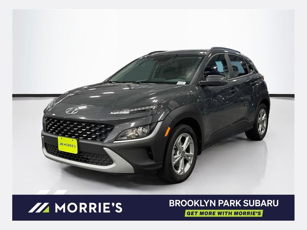 Gray 2023 Hyundai Kona SUV / Crossover All-Wheel Drive Continuously Variable Transmission