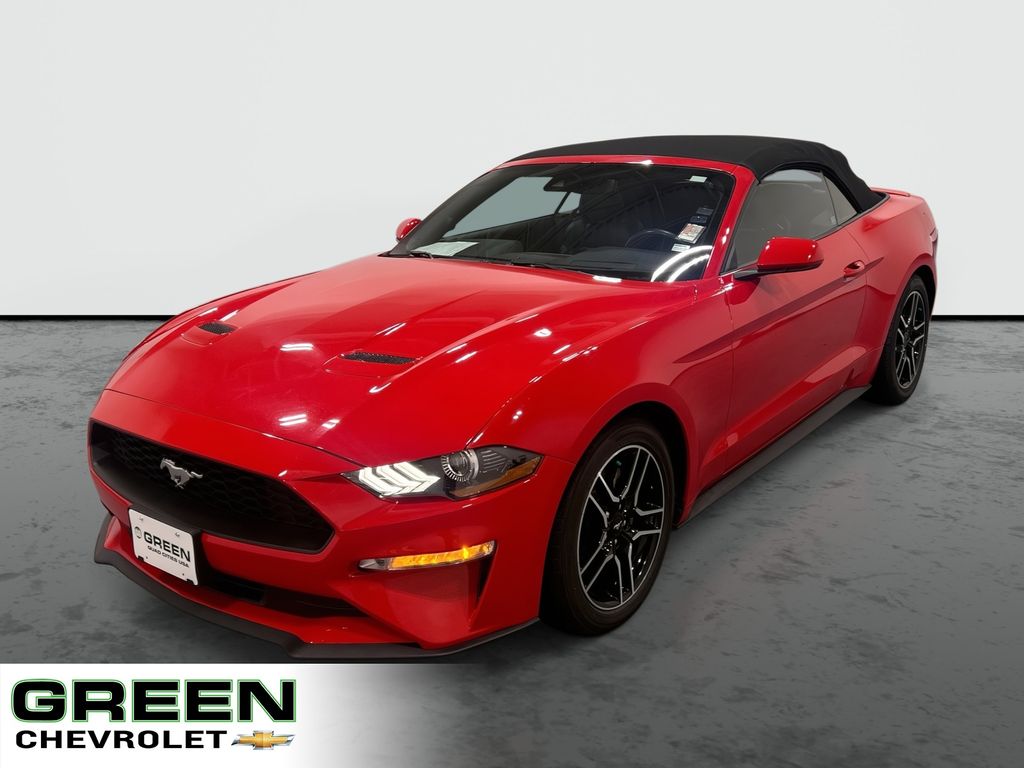 Race Red 2021 Ford Mustang Convertible Rear-Wheel Drive Automatic