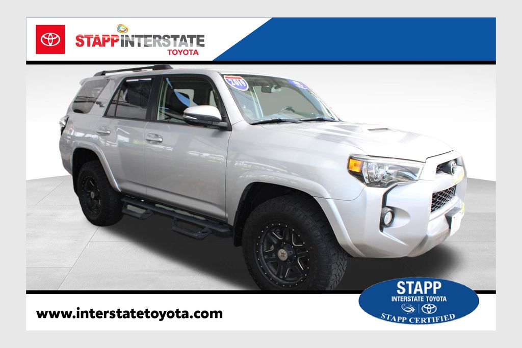 Classic Silver Metallic 2019 Toyota 4Runner SUV / Crossover Four-Wheel Drive 5-Speed Automatic Overdrive