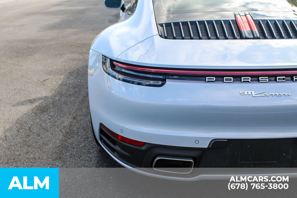 Used 2024 White Porsche Carrera image 13