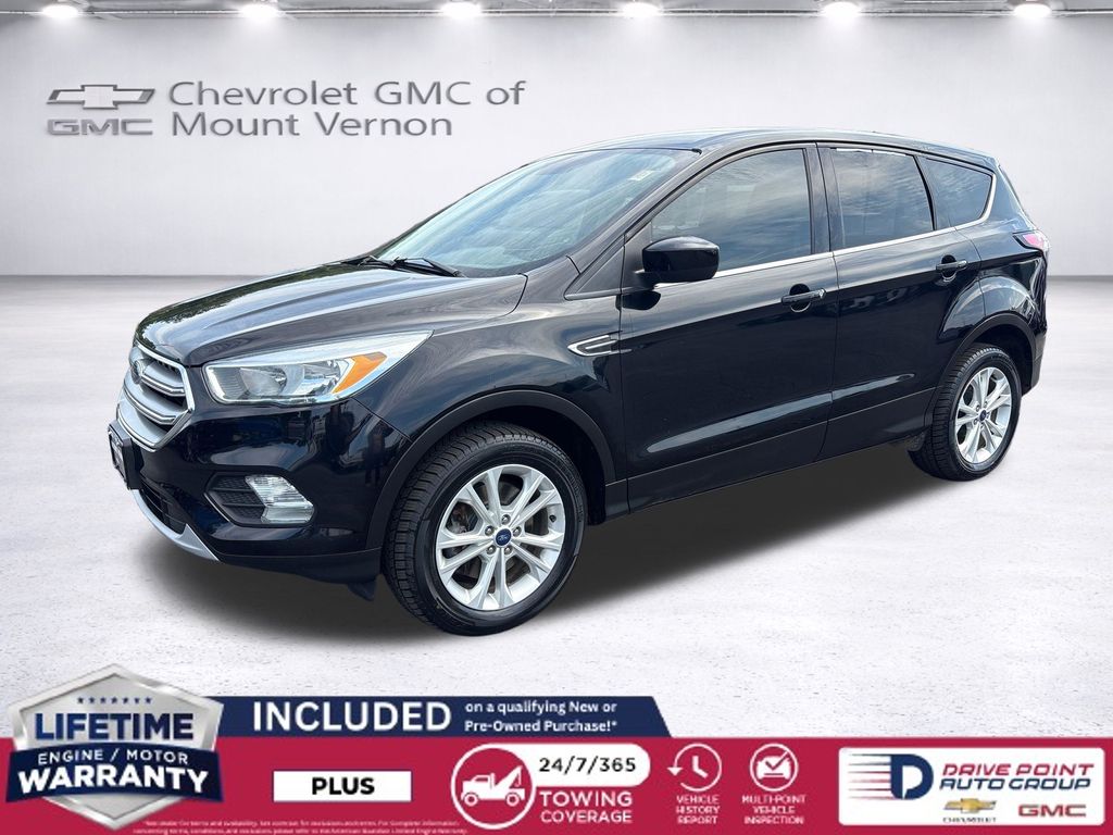 Shadow Black 2017 Ford Escape SUV / Crossover All-Wheel Drive 6-Speed Automatic