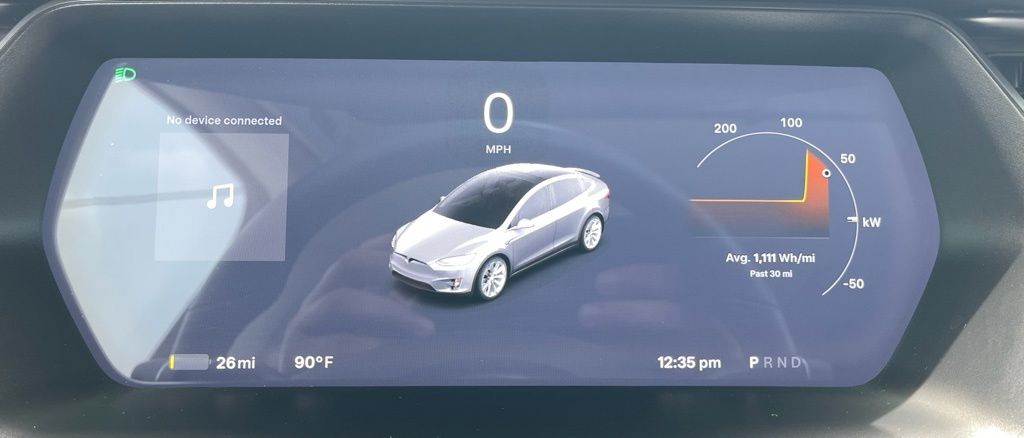2018 Tesla Model X 75D Silver at Autostrade