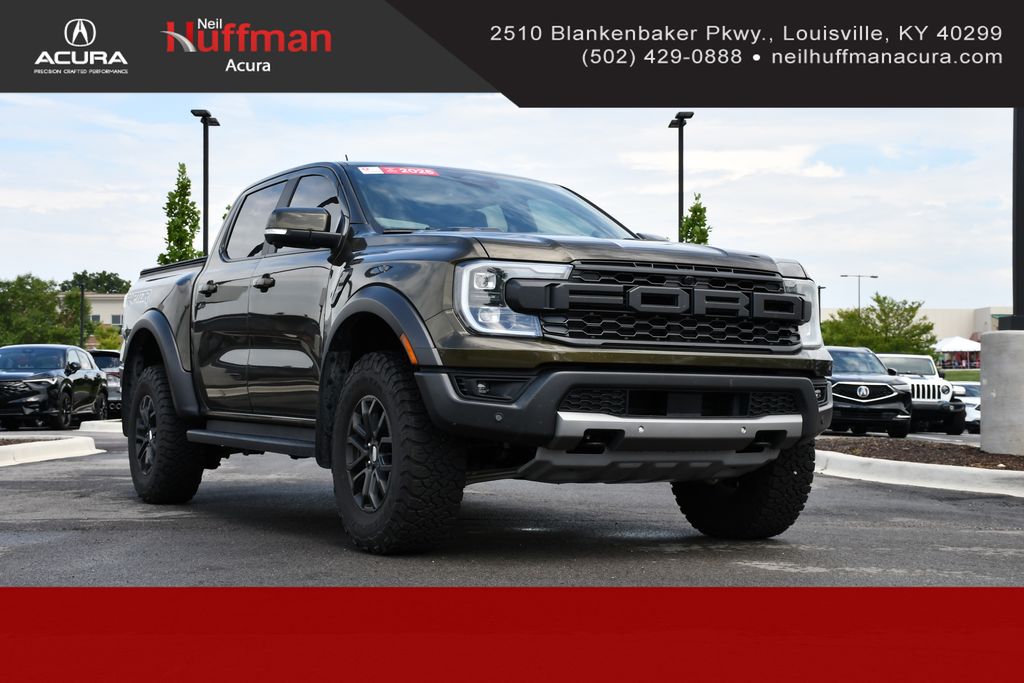 Shelter Green Metallic 2025 Ford Ranger Pickup Truck Four-Wheel Drive Automatic