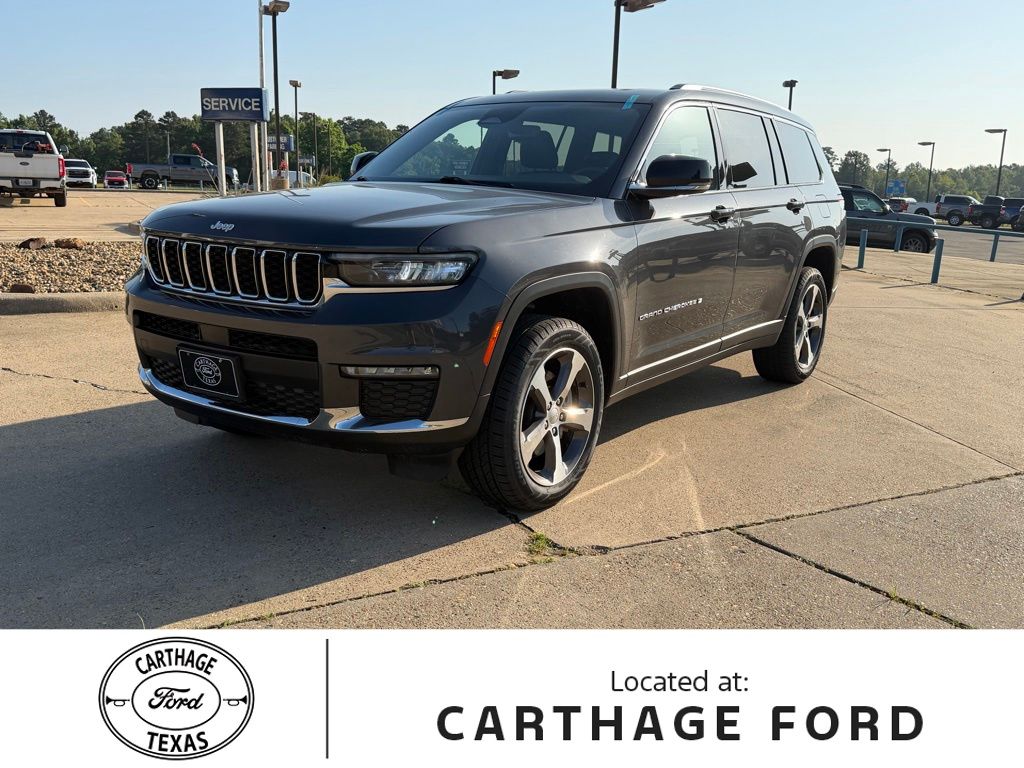 Baltic Gray Metallic Clearcoat 2024 Jeep Grand Cherokee L Limited 4WD SUV / Crossover Four-Wheel Drive 8-Speed Automatic
