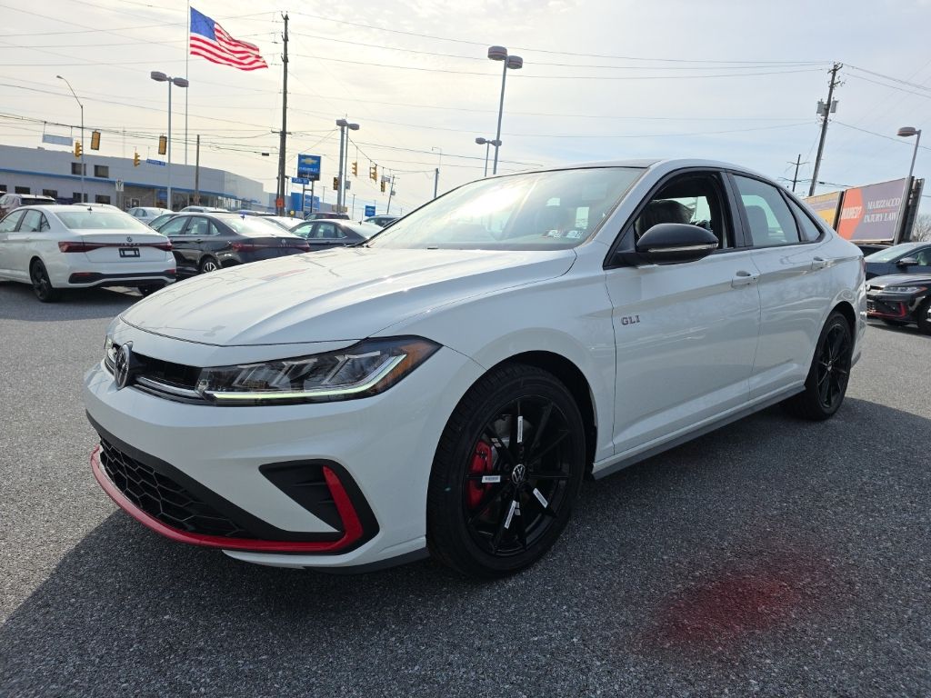 2026 Volkswagen Jetta GLI 2.0T Autobahn White at Sutliff Volkswagen