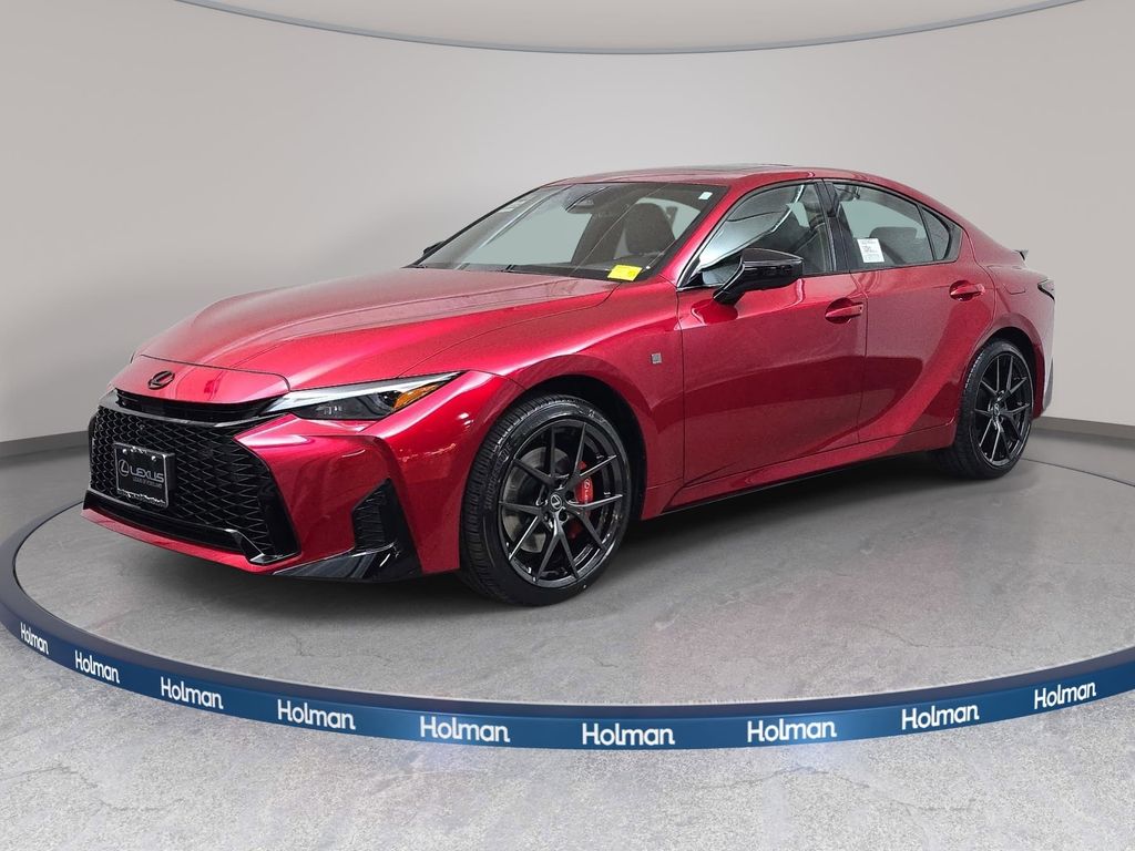 Infrared 2026 Lexus IS 350 F Sport AWD Sedan All-Wheel Drive 6-Speed Automatic