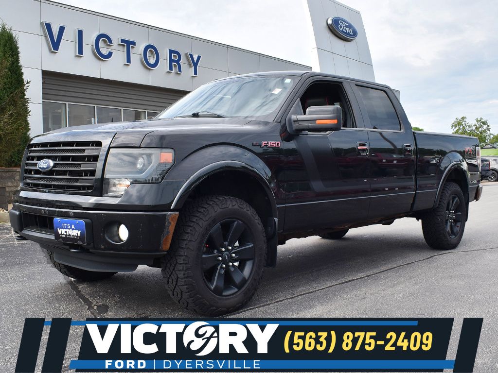 Tuxedo Black Metallic 2014 Ford F-150 Pickup Truck Four-Wheel Drive 6-Speed Automatic