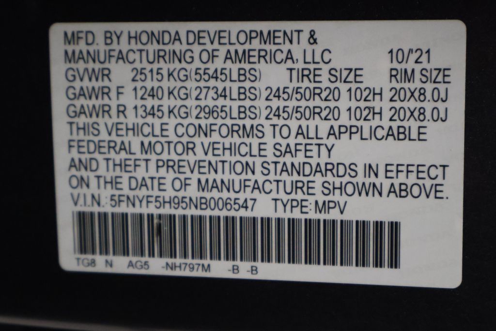 Thumbnail: 2022 Honda Pilot - 17